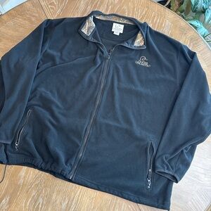 Ducks Unlimited fleece full zip Jacket